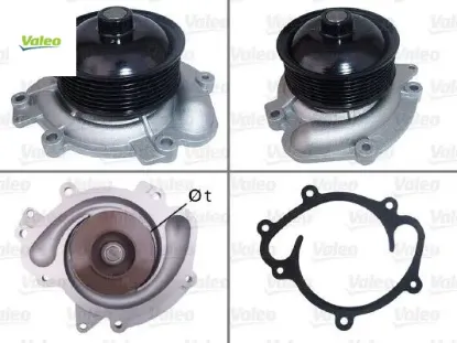 Devırdaım pompası mercedes om642 w204 w212 w166 w221 w639 b906 valeo a6422002201 resmi