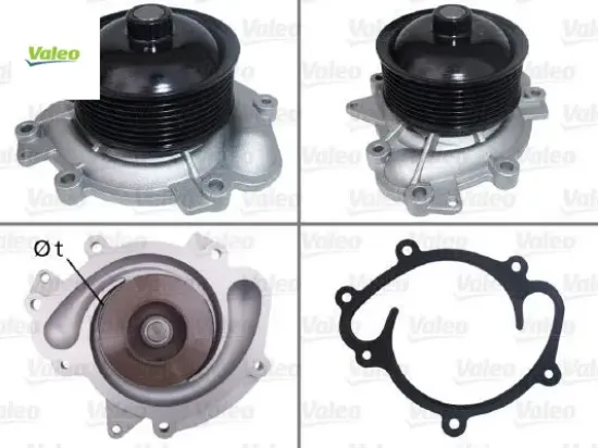 Devırdaım pompası om642 w203 w204 c209 c219 w211 w164 w463 w221 w639 b906 valeo a6422001001 resmi