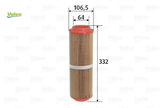Hava fıltresı om668 w168 w414 valeo a6680940304 resmi