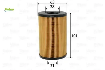 Yağ filtresi caddy ııı-golf vı-jetta ııı-ıv-passat-polo-tıguan-touran-t5-octavıa-leon-ıbıza-a1-a3-a4 valeo 03l115466/ 03l115562 resmi