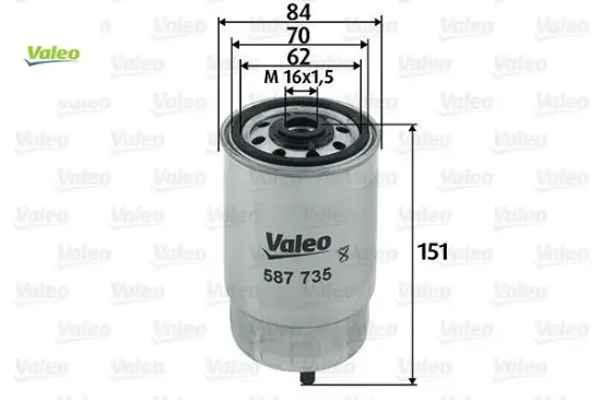 Yakıt filtresi accent era. Getz 1.5l d4fa 06-10 / sonata 2.0l d4ea 06-11 / i30 1.4l 1.6l crd i 12- / valeo 319222b900/ 319222r900 resmi