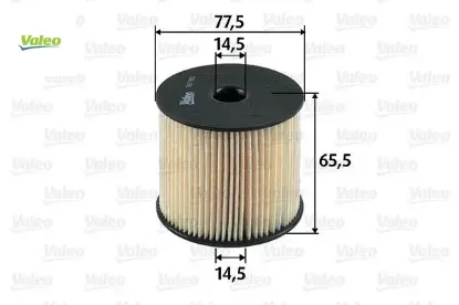 Yakıt filtresi mazot cıtroen xsara-pıcasso 2.0 hdı valeo 1906.A2/ 1906.A5/ 1906.A6/ 1541286ct1 resmi