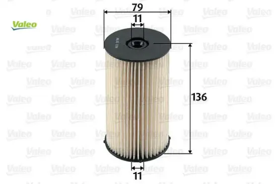 Yakıt filtresi caddy ııı-passat-touran-leon-octavıa-toledo ııı 1.6tdı-1.9tdı-2.0tdı valeo 3c0127177/ 3c0127434 resmi