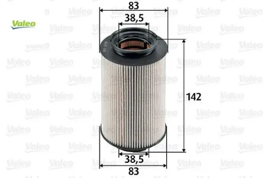 0986tf0043 yakıt filtresi caddy 04 golf 03 jetta 05-10 -octavıa 04-10 -touran 03-10 2.0 1.9tdı valeo 1k0127177a/ 1k0127434a/ 1k0127434 resmi