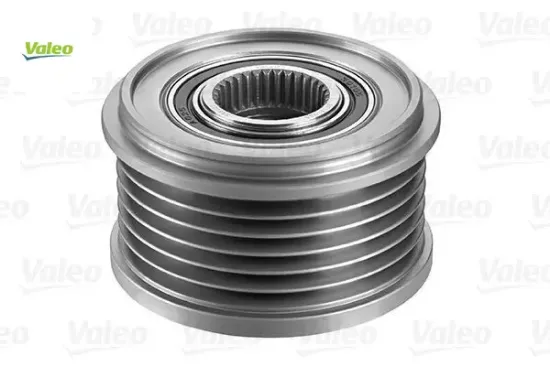 Alternatör kasnağı rulmanlı duster-logan-sandero 1.6 16v-mıcra-note-clıo ıı-ııı-mgn 1.5dci 6 kanal valeo 48161702 resmi