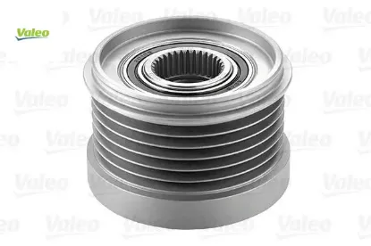 Alternatör kasnağı rulmanlı clıo ıı-mgn-kng-scenıc k4m-k4j-k9k-f4p 6 kanal ayarlı 54.8mm valeo 7701477689/ 7700110616 resmi