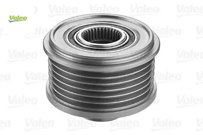 Alternatör kasnağı rulmanlı clıo ıı-mgn-kng-scenıc k4m-k4j-k9k-f4p 6 kanal ayarlı 55.00mm valeo 7701477689/ 7700110616 resmi