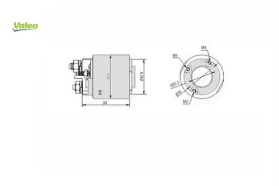 Marş otomatiği mgn-scenıc-lgn-clıo 1.6 16v k4m valeo 7701207381 resmi