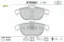 Fren balatası arka w204 s204 x204 c207 a207 valeo a0004200205 resmi