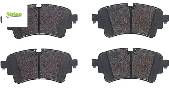Arka disk fren balatası a4 1.4/2.0/2.0d/3.0d 05/15 a4 touareg 3.0d 11/17 valeo 4n0698451/ 80a698451b/ 8w0698451f resmi