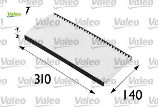 X polen filtresi lancı y 96-03 punto 94-99 valeo 46721374 resmi