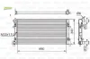Radyatör polo 1.2 tsi-tdi-1.6 tdi 09 a1 1.2-1.4tfsi 10 ıbıza 08 fabıa 10-14 648x339x24 valeo 6r0121253a resmi