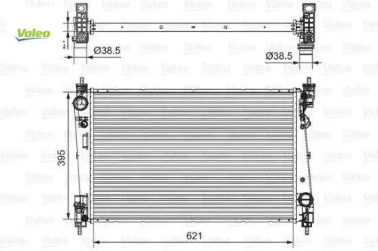 Radyatör doblo 1.4-1.3 dmtj 10 > combo 1.3 cdti 12 > mekanik ac /- 620x400x16 valeo 51812209/ 51938013/ 1300328/ 95510450 resmi