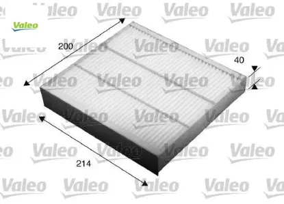 X polen filtresi alfa 159 05-11 brera 06 spıder 06 valeo 71754158 resmi