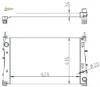 Radyatör fıat lınea 1.3 d 2007 valeo 51785217 resmi