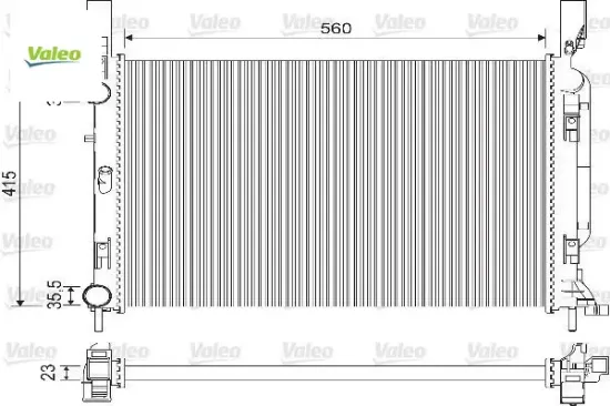 Motor su radyatoru mercedes cıtan om607 w415 12 . Renault kangoo 1.5 dci 1.6 16v 09 valeo a4155000002/ 8200418328/ 8200418327 resmi