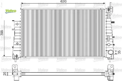 Radyatör fıat lınea multıjet 1.3 1.6 d- t-jet 1.4 valeo 51785217 resmi