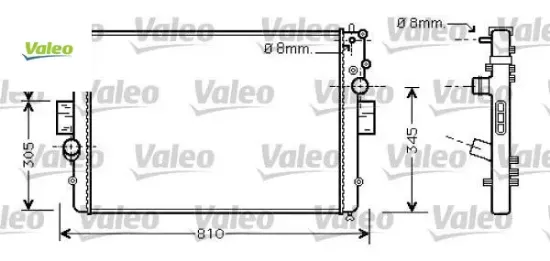 Radyatör ıveco daıly v td valeo 504045489/ 504084141 resmi