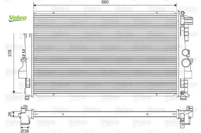 Motor su radyatoru vıto w639 03 valeo a6395011101 resmi