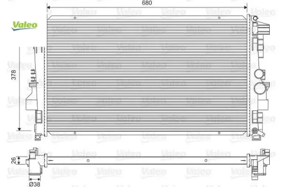 Motor su radyatoru vıto w639 03 valeo a6395011101 resmi