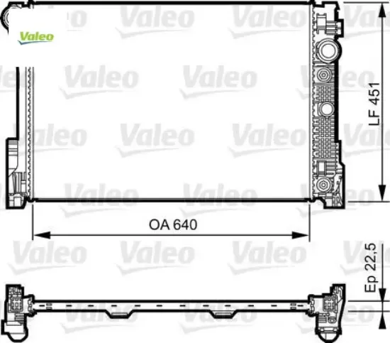 Motor su radyatoru w204 s204 c204 w212 s212 c207 a207 x204 r172 valeo a2045002203 resmi