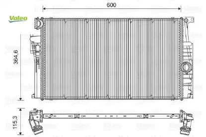 Motor su radyatoru n13 n47 b37 b47 f20 f21 f22 f23 f30 f31 f34 f35 f32 f33 f36 valeo 17117600511 resmi