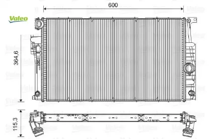Motor su radyatoru bmw b38 n20 n26 n55 f20 f21 f22 f23 f30 f31 f34 f35 f32 f33 f36 valeo 17118672104 resmi