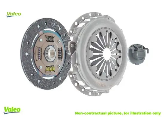 Debriyaj seti 106-306-c15-saxo-zx-ax-bx-1.0-1.1-1.4 tu9-mek-2ca02 classıc valeo 95619659/ 2004.G2/ 2004.94 resmi