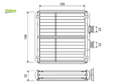 Kalorıfer radyatoru w204 w212 c218 r231 c190 r197 valeo a2048300061 resmi