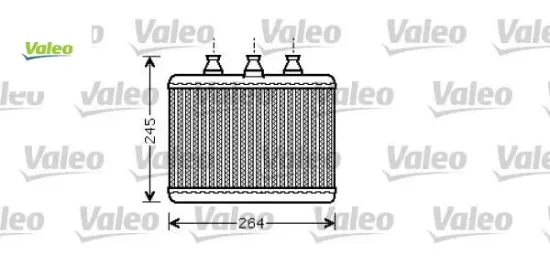 Kalorıfer radyatoru e65 e66 valeo 64110394788 64116906270 resmi