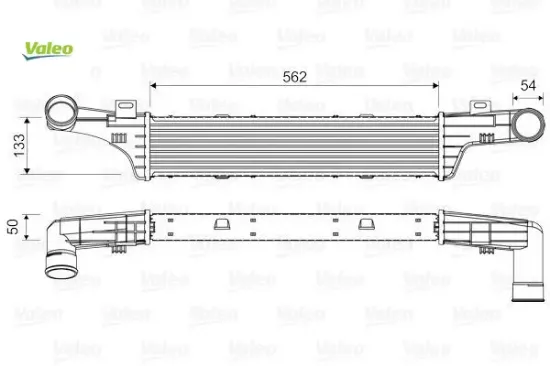 Turbosarj radyatoru e-class w210 s210 valeo a2105000400 resmi