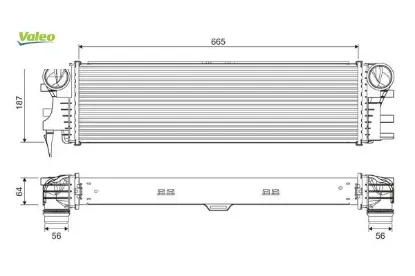 Turbosarj radyatoru vıto w447 14 valeo a4475011301 resmi