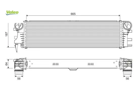 Turbosarj radyatoru vıto w447 14 valeo a4475011301 resmi