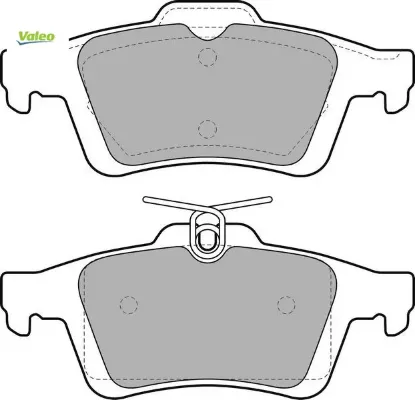 Arka balata focus ıı cmax 03 connect 02 laguna ııı 07 vectra c 02 sıgnum 03 c5 08 508 10 18 16478759 valeo 3m512m008ac/ 440601689r/ 93192623 resmi