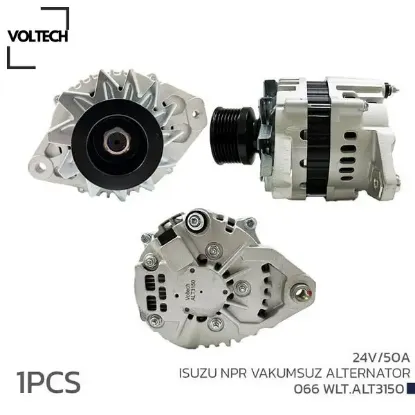 Alternatör 24v 50a ısuzu npr vakumsuz voltech 2506151 resmi