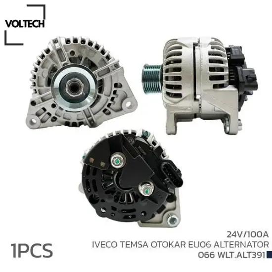 Alternatör 24v 100a euo6 voltech 1986a00966 resmi