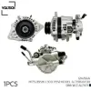 Alternatör komple l300 2.5l 4d56 8v p15 92-03 12v 65a çift kasnak - vakumlu voltech md313939/ mn137867/ md366050 resmi