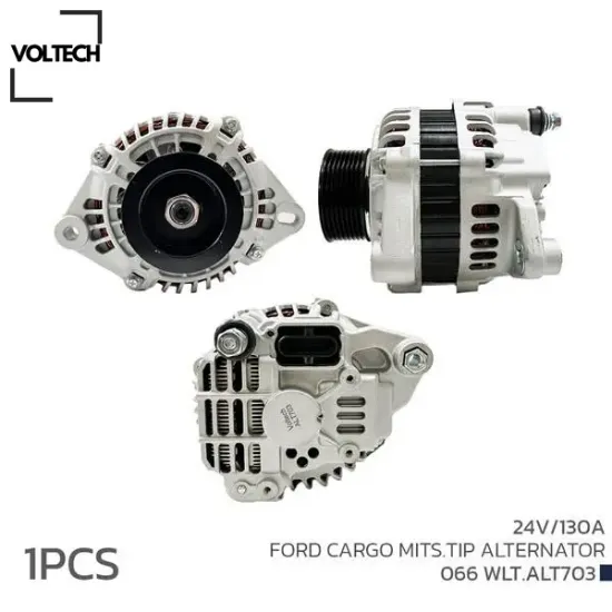 Alternatör sarj dinamosu 24v 130a ford cargo mıts.tıp voltech a4tr7191 resmi