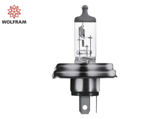Ampul 12v h4 100/90 p45t standart ışık tablalı p45t 64204 wolfram  resmi