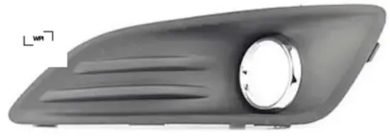 Sis far çerçevesi sisli sol siyah mat fıesta 13 wpı c1bb15a299aa/ 1820622 resmi