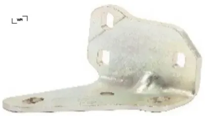 Kapı sürgü mekanizması alt braketi transporter t4 wpı 701843412b resmi