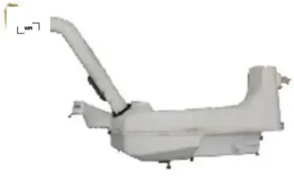 Cam su fiskiye deposu boru kapak clıo ıv wpı 289104294r/ 289107623r resmi