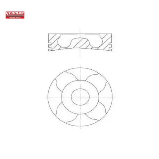 Motor piston segman 0.40 palıo-albea-doblo 1.3 mtj-combo-corsa-merıva-tıgra 1.3 cdtı 70.00 yenmak 55191237/ 55196817 resmi