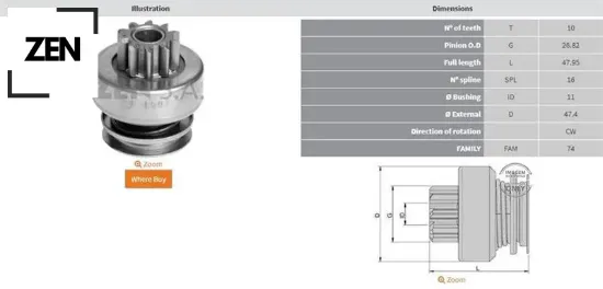 10 dıs fıesta-focus 1.4-1.6 16v-c-max 1.6-s40 1.6 zen umd/ 5716/ 1006209804 resmi