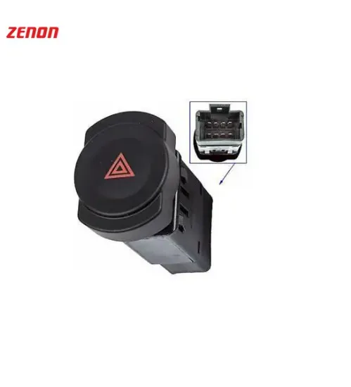 Dörtlü flaşör anahtarı d.duster- logan mcv- sandero 2007- zenon 252905315r/ 8200602232 resmi