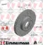 Fren dıskı on e83 e53 delıklı tıp zımmermann 34116794304 resmi
