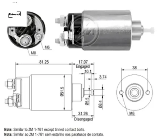 12v fıesta-escort-focus-mondeo-ranger-transıt unıversal  resmi