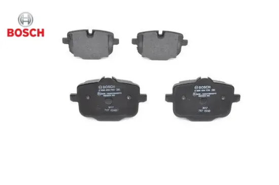 Fren balatası arka g20 g80 g28 g22 g82 f10 f11 f12 f13 f06 g32 g01 f97 g08 g02 f98 bosch 34218847061 resmi