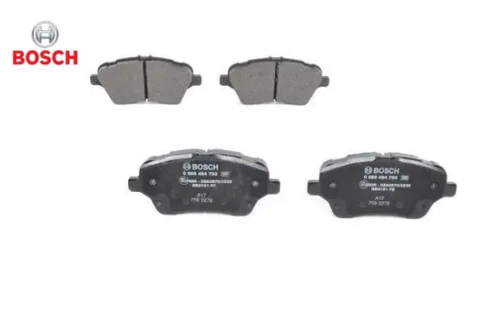 On fren balatası transıt torneo courıer 14 b max 14 bosch meay1j2k021aa/ ay112k021ca resmi