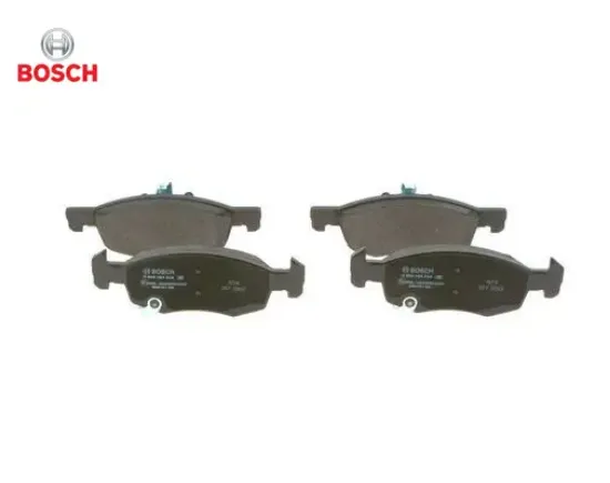 Ön fren balatası corsa e 2014 > 14 jant arka kampanalı frenler için bosch 95517028/ 1605280/ 95524972 resmi